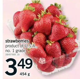 Fortinos Strawberries offer
