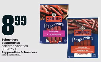 Valu-mart Schneiders pepperettes offer