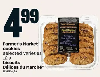 Valu-mart Farmer's market cookies offer