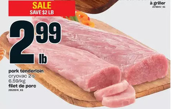 Independent Grocer Pork tenderloin offer
