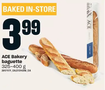 Loblaws Ace bakery baguette offer