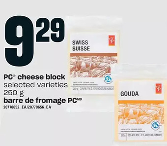 Valu-mart Pc cheese block offer