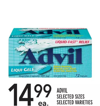 Metro Advil offer