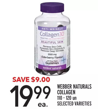 Metro Webber naturals collagen offer