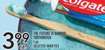 Metro The future is bamboo toothbrush offer