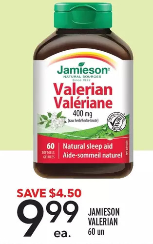 Metro Jamieson valerian offer
