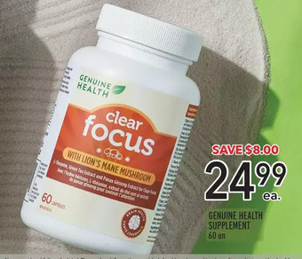 Metro Genuine health supplement offer