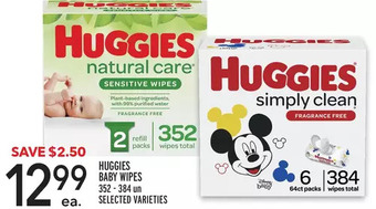 Metro Huggies baby wipes offer