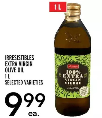 Metro Irresistibles extra virgin olive oil offer