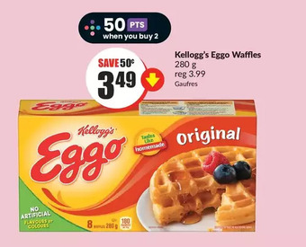 FreshCo Kellogg's eggo waffles offer