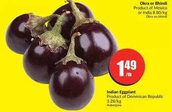 FreshCo Indian eggplant offer