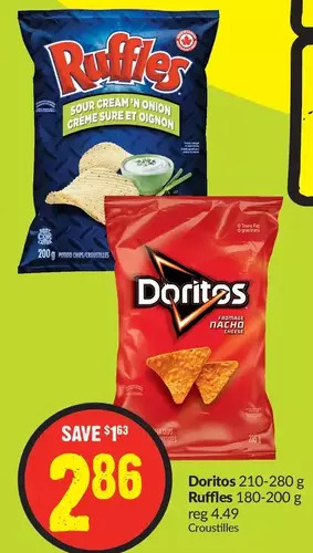 FreshCo Doritos | ruffles offer