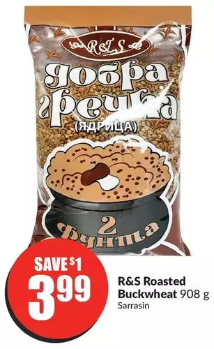 FreshCo R&s roasted buckwheat offer