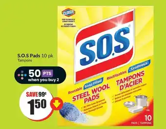 FreshCo S.o.s pads offer