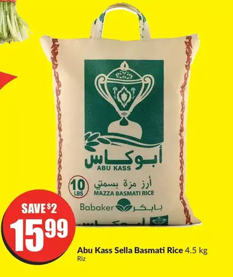 FreshCo Abu kass sella basmati rice offer