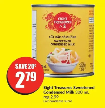 FreshCo Eight treasures sweetened condensed milk offer