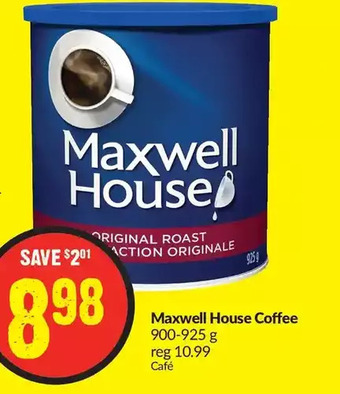 FreshCo Maxwell house coffee offer
