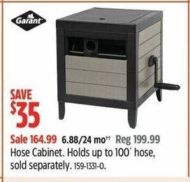 Canadian Tire Garant Hose Cabinet. Holds up to 100° hose, sold separately. 159-1331-0. offer