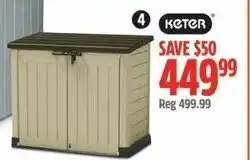 Canadian Tire KETER Store-It-Out Max Horizontal Shed. 60-0153-2. offer
