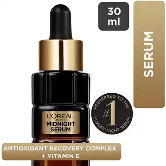 Walmart L'oréal paris age perfect midnight serum or cream offer