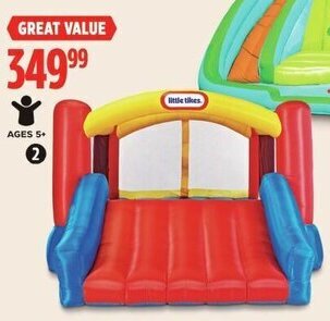 Canadian Tire little tikes. Jump 'N Slide Bouncer. 84-0292-4. offer
