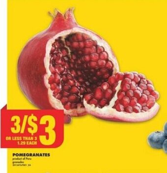 No Frills POMEGRANATES offer