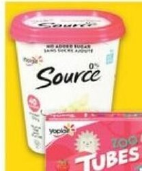 No Frills YOPLAIT SOURCE offer