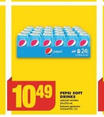 No Frills PEPSI SOFT DRINKS offer