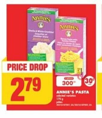 No Frills ANNIE'S PASTA offer