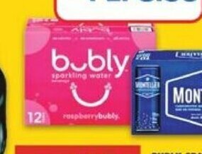 No Frills BUBLY SPARKLING WATER offer