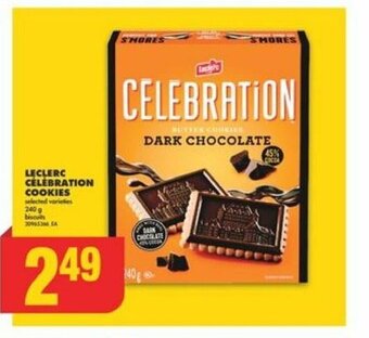 No Frills LECLERC CELEBRATION COOKIES offer