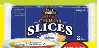 FreshCo Black Diamond Cheese Slices 410 g offer