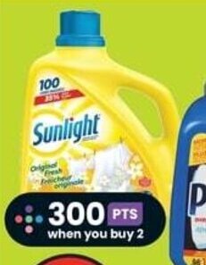 FreshCo Sunlight Laundry Detergent 4 L offer