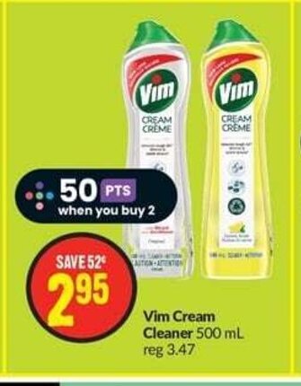 FreshCo Vim Cream Cleaner 500 mL offer