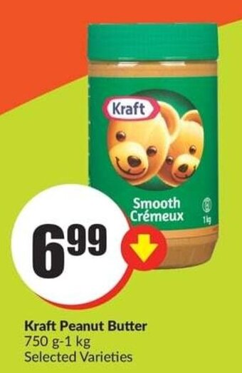 FreshCo Kraft Peanut Butter 750 g-1 kg offer