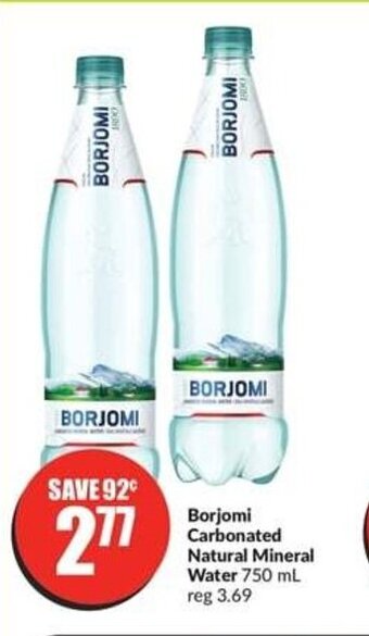 FreshCo Borjomi Carbonated Natural Mineral Water 750 mL offer