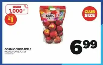 Real Canadian Superstore COSMIC CRISP APPLE 5 LB offer