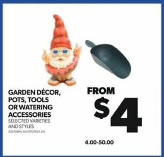 Real Canadian Superstore GARDEN DÉCOR, POTS, TOOLS OR WATERING ACCESSORIES offer