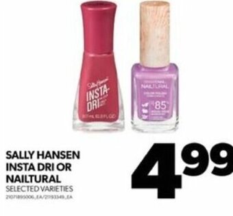 Real Canadian Superstore SALLY HANSEN INSTA DRI OR NAILTURAL offer