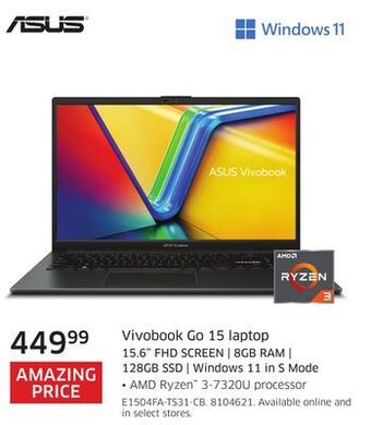 The Source Asus vivobook go 15 laptop offer