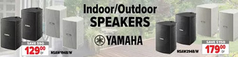 2001 Audio Video Yamaha indoor/outdoor speakers offer