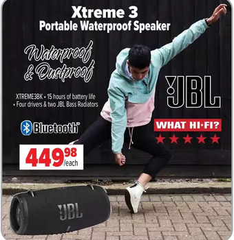 2001 Audio Video Jbl xtreme 3 portable waterproof speaker offer
