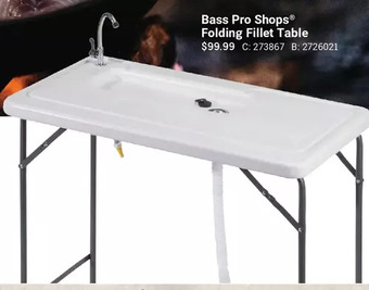 Bass Pro Bass pro shops folding fillet table offer