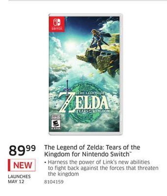The Source The legend of zelda: tears of the kingdom for nintendo switch offer