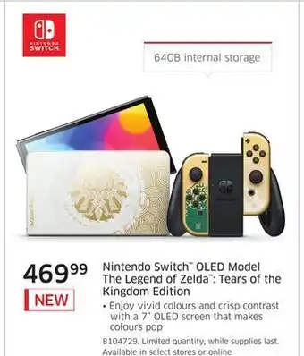The Source Nintendo switch oled model the legend of zelda: tears of the kingdom edition offer