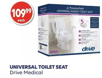 Wellwise by Shoppers Drive medical universal toilet seat offer