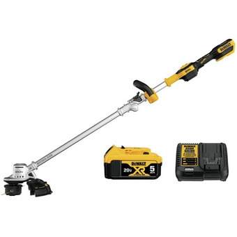 Home Depot Dewalt 20v max dual line 14 string trimmer kit offer