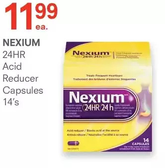 Guardian Pharmacy Nexium 24hr acid reducer capsules offer