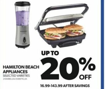 Real Canadian Superstore HAMILTON BEACH APPLIANCES offer