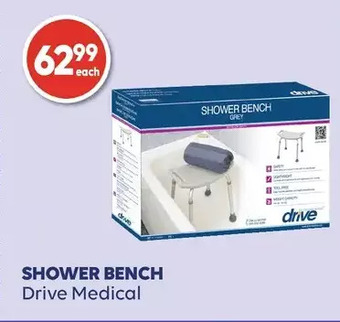 Wellwise by Shoppers Drive medical shower bench offer